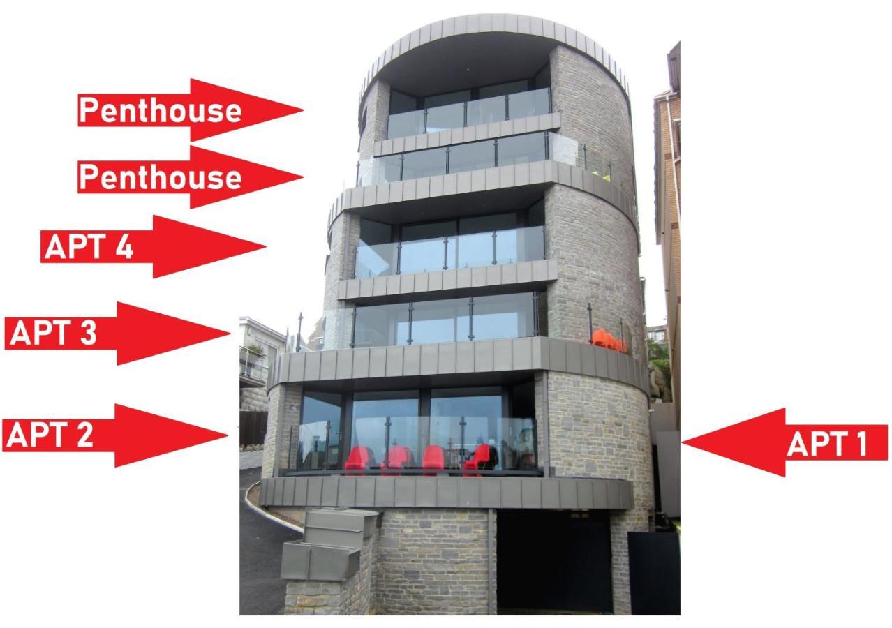 2 The View Apartments Ilfracombe - Seafront, Parking, Lift, Ev Zewnętrze zdjęcie
